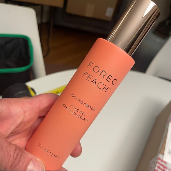 NWT Foreo Peach Cooling Prep Gel Intense Hydration 3.3 fl oz